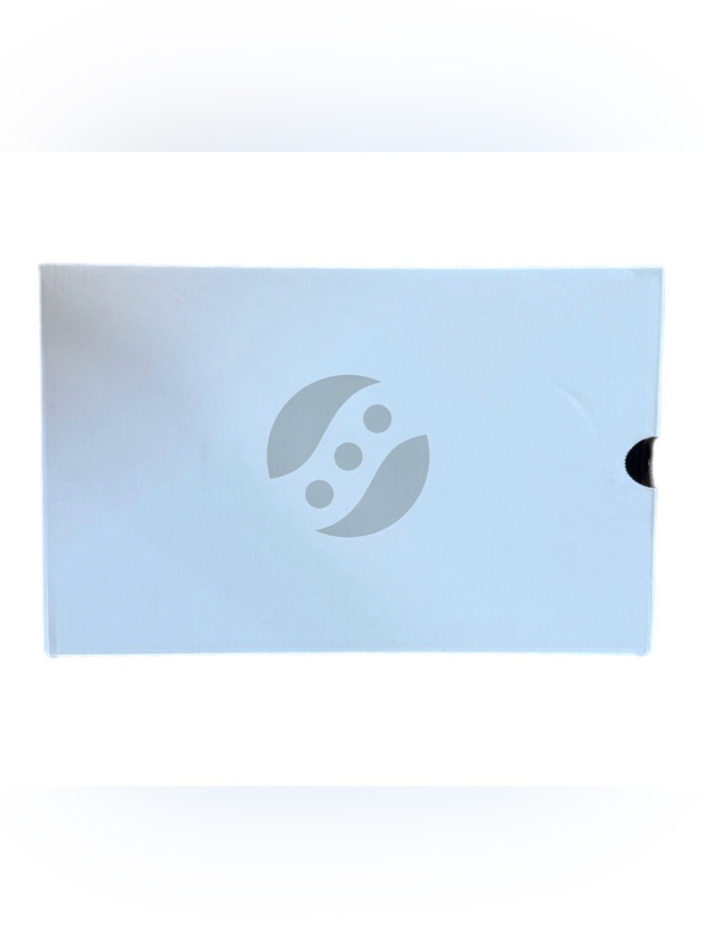 Saucony White Sneaker Box with Gray Logo